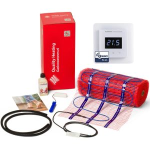 200 Watt mat set inclusief z-wave domotica thermostaat
