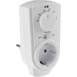 Stopcontact eenvoudige thermostaat met draaiknop