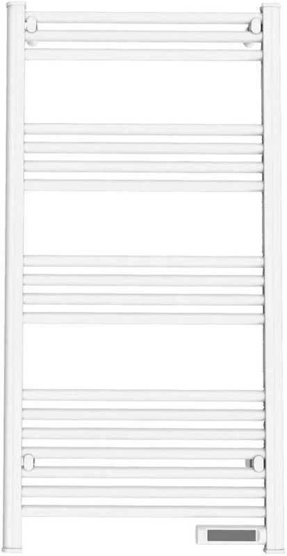 Slimme elektrische handdoekradiator met thermostaat white 425Watt