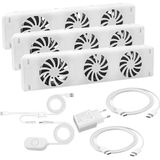 QH Booster radiator ventilator triple set