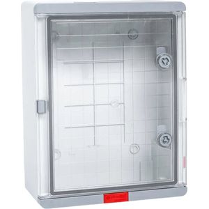 Plastim - Kunststof Box - Transparante Deur - 600x400x200 mm - IP67
