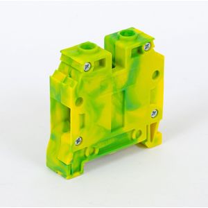 ONKA 35mm2 PE Schroefrailklemmenblok DIN-railklem 2-draads grijs, 1010533