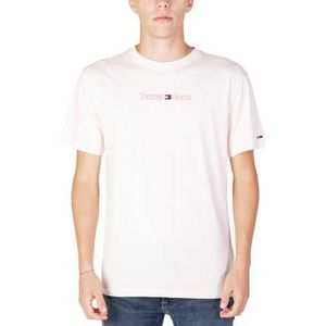 Tommy Hilfiger Jeans T-Shirt Man Color Pink Size XL
