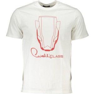 CAVALLI CLASS T-SHIRT MANICHE CORTE UOMO BIANCO Color White Size M