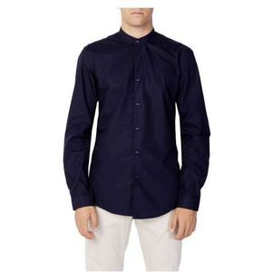 Antony Morato Shirt Man Color Blue Size 44