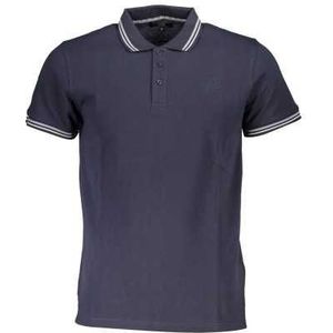 CAVALLI CLASS POLO SHORT SLEEVE MAN BLUE Color Blue Size L