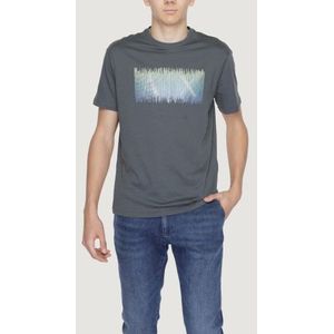 Armani Exchange T-Shirt Man Color Gray Size XXL