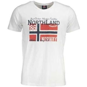 NORWAY 1963 WHITE MEN'S SHORT SLEEVED T-SHIRT Color White Size L