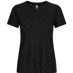 Jacqueline De Yong T-Shirt Woman Color Black Size S