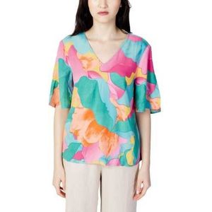 Vila Clothes Shirt Woman Color Multicolore Size 40