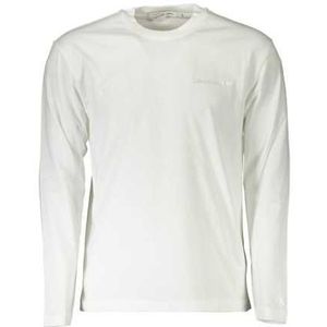 CALVIN KLEIN WHITE MEN'S LONG SLEEVED T-SHIRT Color White Size XL