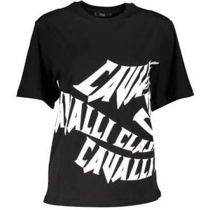 CAVALLI CLASS T-SHIRT SHORT SLEEVE WOMAN BLACK Color Black Size L