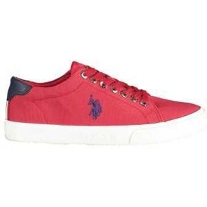 US POLO ASSN. RED MEN'S SPORTS SHOES Color Red Size 42