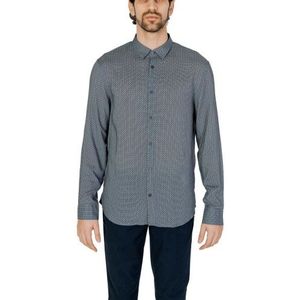 Armani Exchange Shirt Man Color Gray Size XL