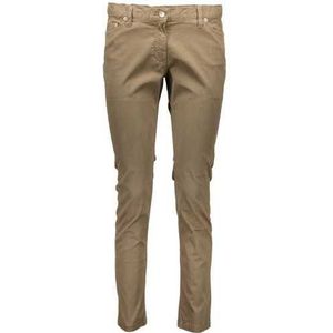 FRED PERRY WOMEN'S BROWN TROUSERS Color Brown Size 46