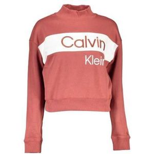 CALVIN KLEIN SWEATSHIRT WITHOUT ZIP WOMAN RED Color Red Size XL