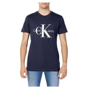 Calvin Klein Jeans T-Shirt Man Color Blue Size XXL