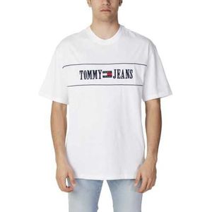Tommy Hilfiger Jeans T-Shirt Man Color White Size L