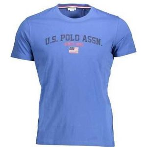 US POLO SHORT SLEEVE T-SHIRT MAN BLUE Color Blue Size XL