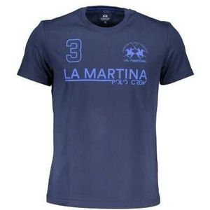 LA MARTINA BLUE MAN LONG SLEEVE T-SHIRT Color Blue Size S