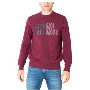 Armani Exchange Sweater Man Color Bordeaux Size XS