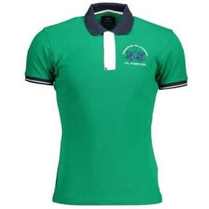 LA MARTINA POLO SHORT SLEEVE MAN GREEN Color Green Size XL