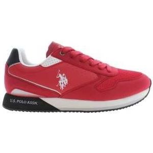 US POLO BEST PRICE RED MAN SPORT SHOES Color Red Size 45