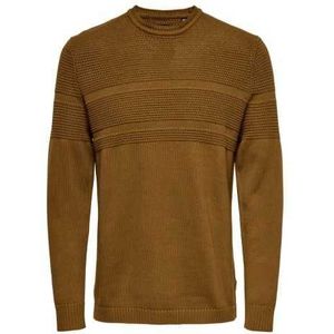 Only & Sons Sweater Man Color Brown Size XS