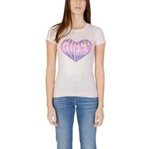 Guess T-Shirt Woman Color Pink Size XS