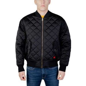 Hugo Jacket Man Color Black Size XXL