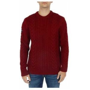 Superdry Sweater Man Color Red Size XL