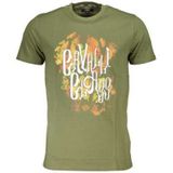 CAVALLI CLASS T-SHIRT SHORT SLEEVE MAN GREEN Color Green Size 2XL
