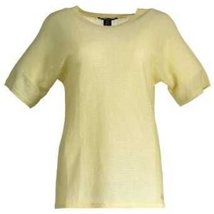 GANT WOMEN'S YELLOW SWEATER Color Yellow Size L