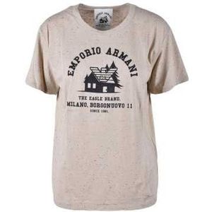 Emporio Armani T-Shirt Woman Color Beige Size S