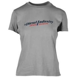 Diesel T-Shirt Woman Color Gray Size L