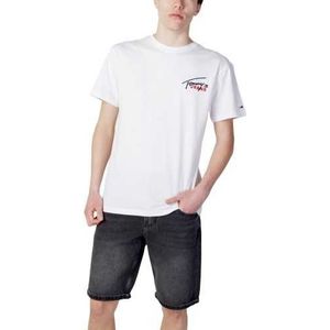 Tommy Hilfiger Jeans T-Shirt Man Color White Size XXL