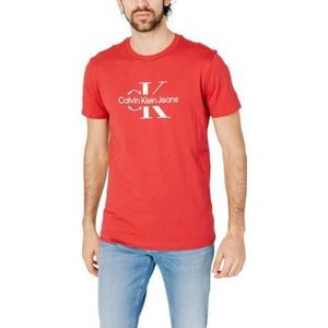 Calvin Klein Jeans T-Shirt Man Color Red Size M