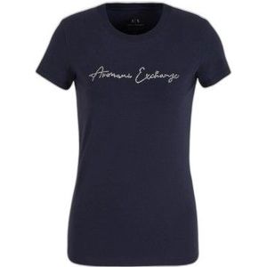 Armani Exchange T-Shirt Woman Color Blue Size S