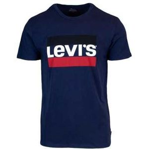 Levi`s T-Shirt Man Color Blue Size S