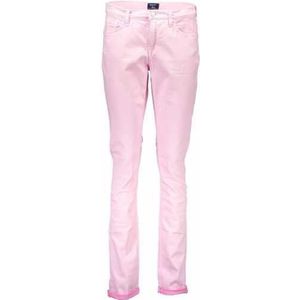 GANT WOMEN'S PINK TROUSERS Color Pink Size 33 L34