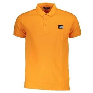 CAVALLI CLASS POLO SHORT SLEEVE MAN ORANGE Color Orange Size XL