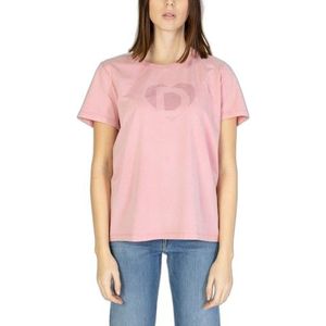 Desigual T-Shirt Woman Color Pink Size XXL