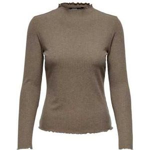 Only Sweater Woman Color Brown Size XS