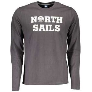 NORTH SAILS T-SHIRT LONG SLEEVE MAN GRAY Color Gray Size 2XL