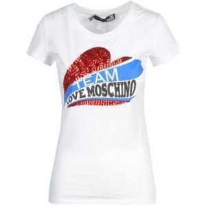 Love Moschino T-Shirt Woman Color White Size 38