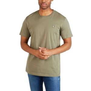 Calvin Klein Jeans T-Shirt Man Color Green Size XXL