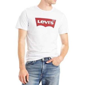 Levi`s T-Shirt Man Color White Size XS