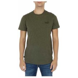 Superdry T-Shirt Man Color Green Size 3XL