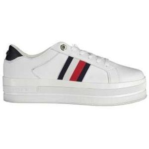TOMMY HILFIGER WOMEN'S WHITE SPORTS SHOES Color White Size 41