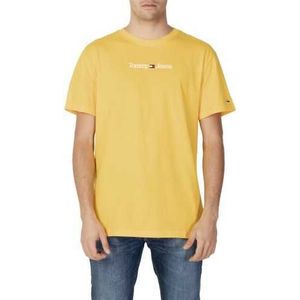Tommy Hilfiger Jeans T-Shirt Man Color Yellow Size S
